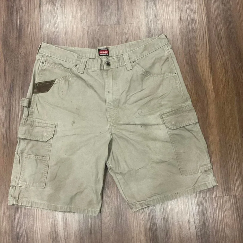 VTG Wrangler Riggs Canvas Shorts